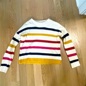 J.Crew collaboration with the brand The Reeds-multicolor stripe